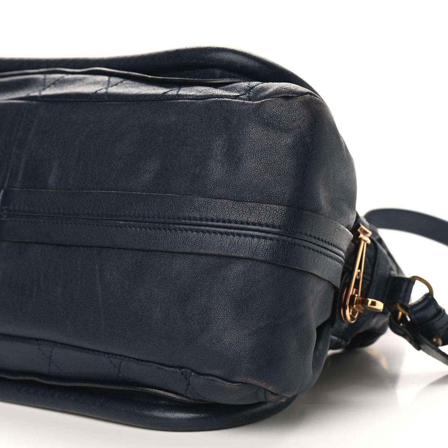 Sheepskin Quilted Medium Paraty Navy