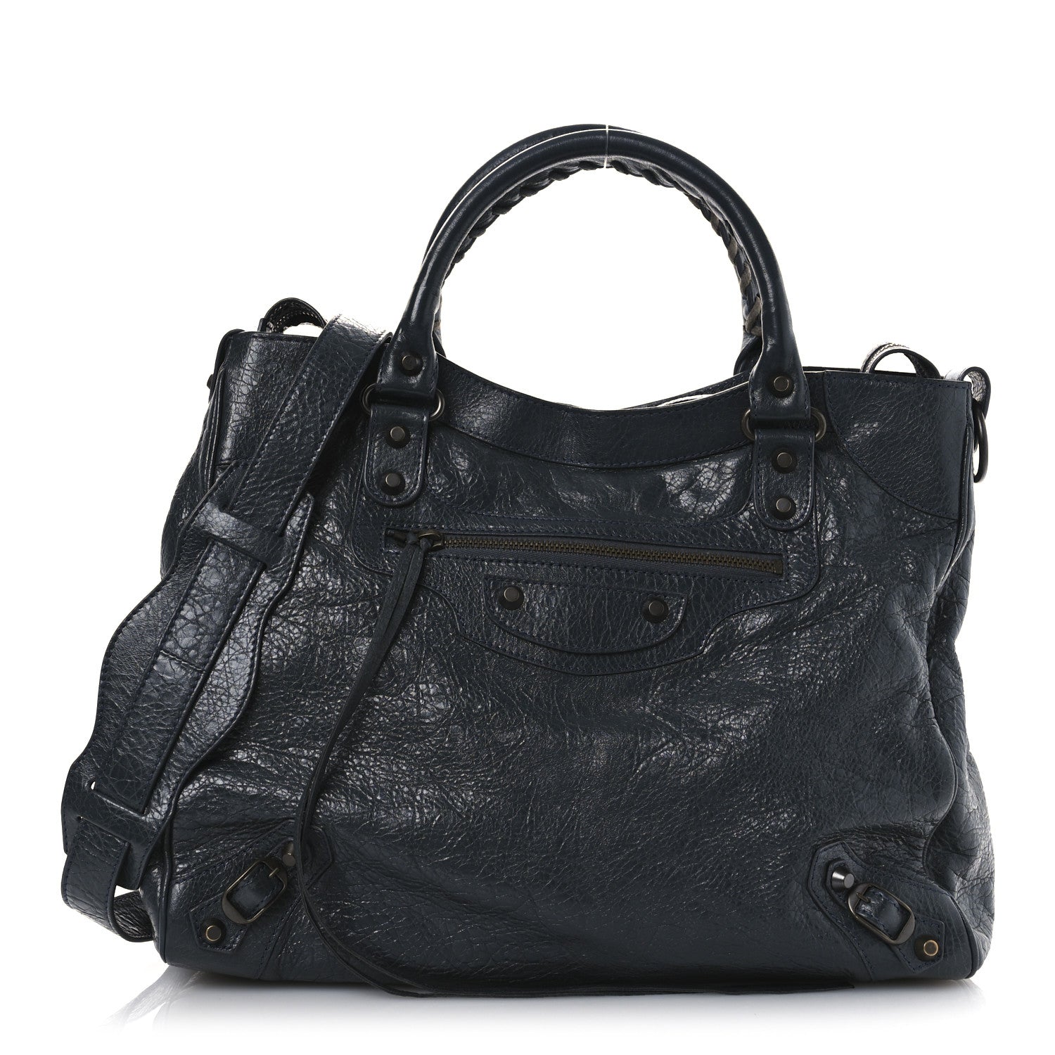 Balenciaga Agneau Classic Hardware Velo Anthracite 1 of 12