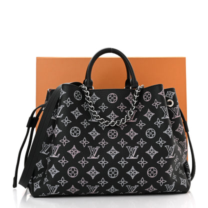 Louis Vuitton Mahina Flight Mode Bella Tote Black 9 of 9