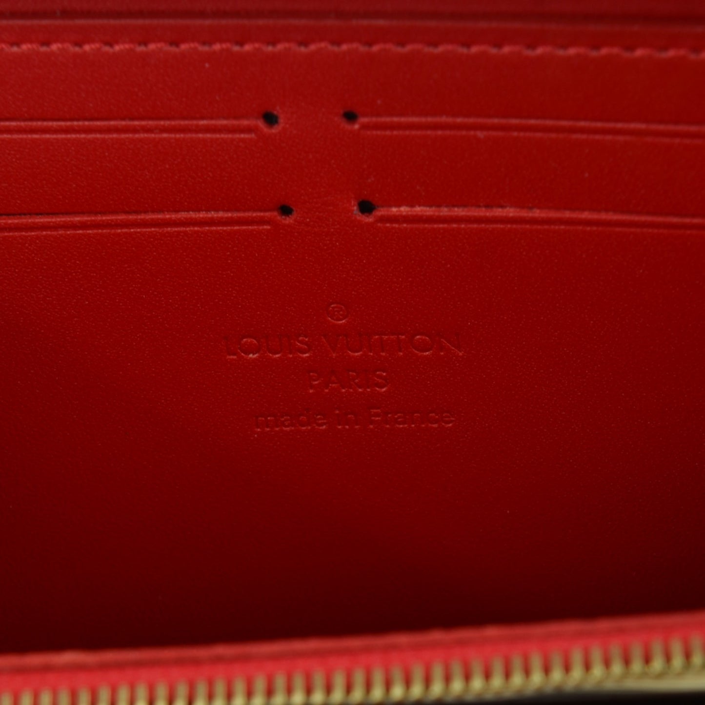 Vernis Clemence Wallet Cherry