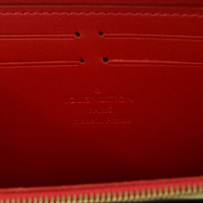 Louis Vuitton Vernis Clemence Wallet Cherry 5 of 6