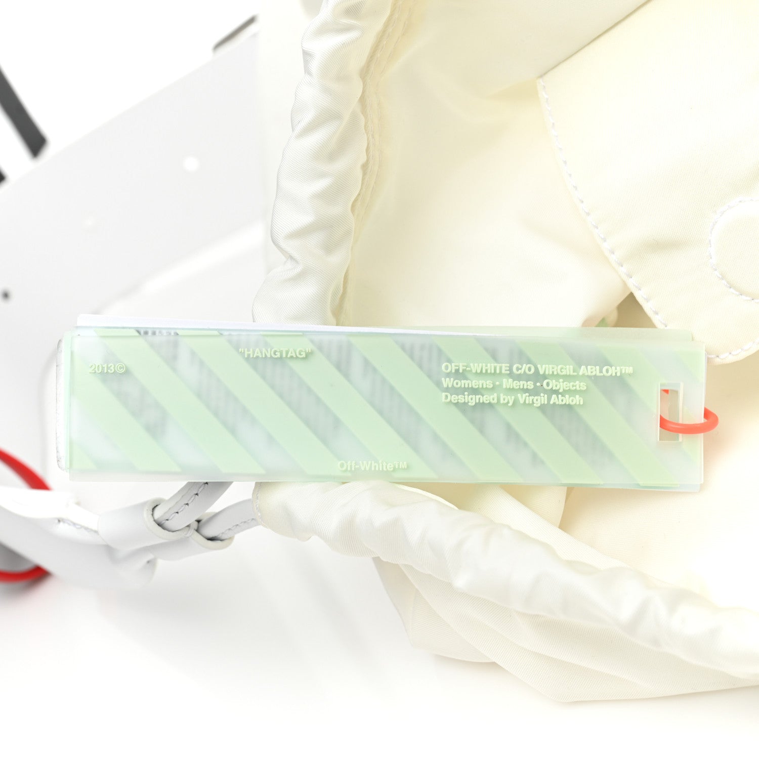 Off-White Nylon Convertible Bum Bag Bag White 6 of 11