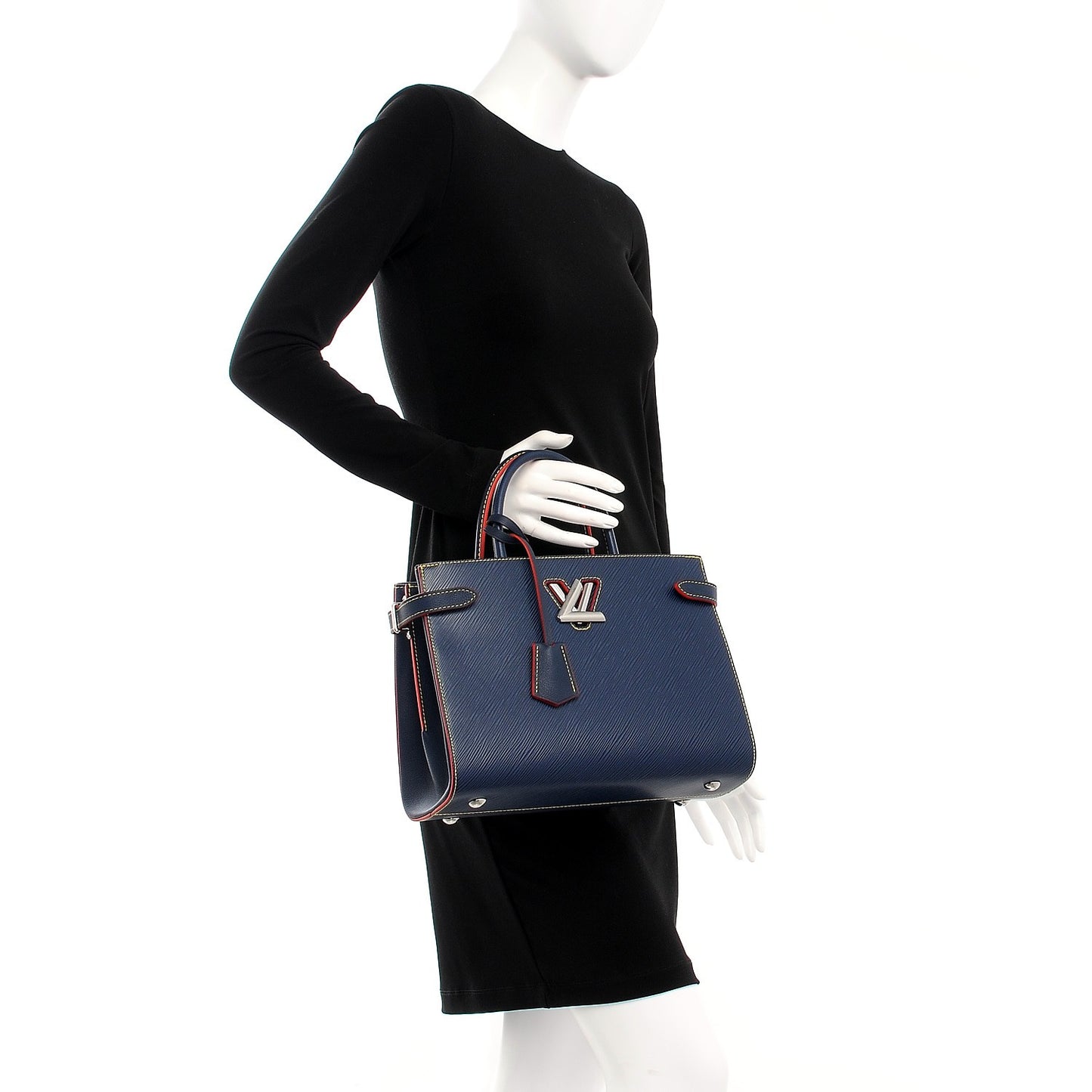 Epi Twist Tote Indigo
