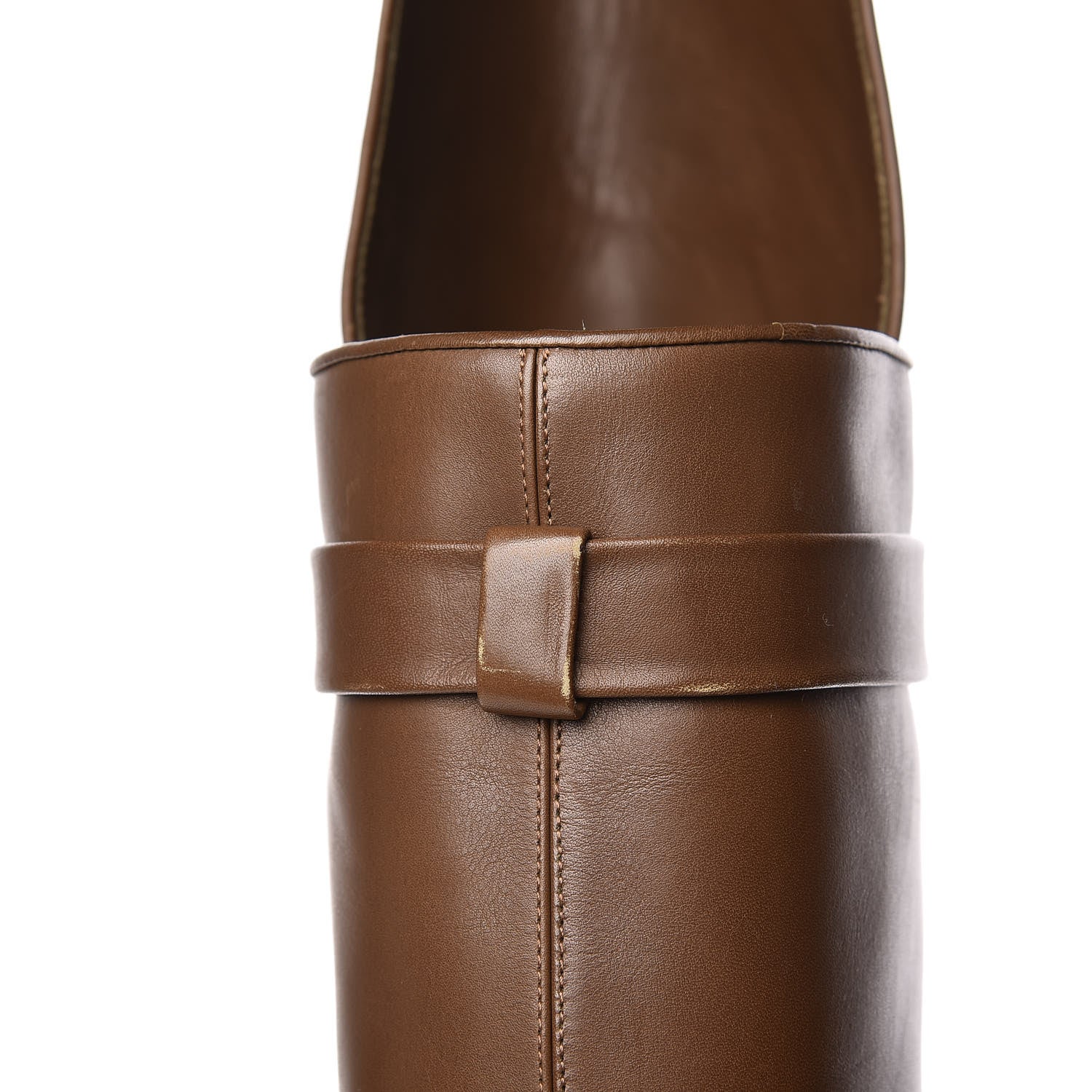 Givenchy Calfskin Shark Look Over The Knee Boots 37 Kaky 15 of 18