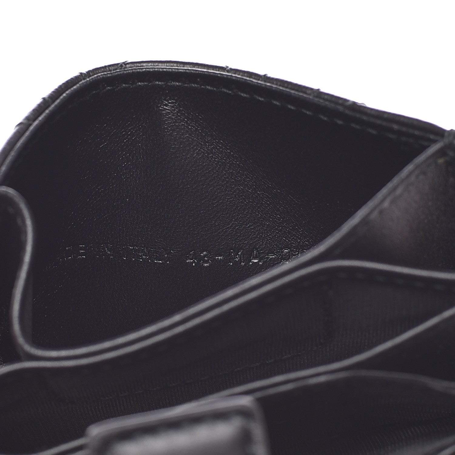 Christian Dior Lambskin Cannage Lady Dior 5-Gusset Card Holder Black 7 of 8