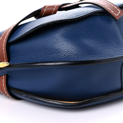 Loewe Grained Calfskin Small Gate Crossbody Bag Varsity Pecan 7 of 13