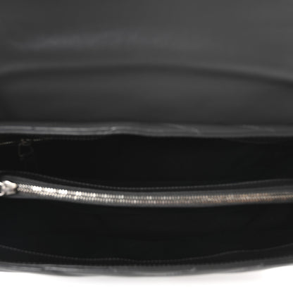 Saint Laurent Calfskin Y Quilted Monogram Large Loulou Chain Satchel Earth 5 of 10