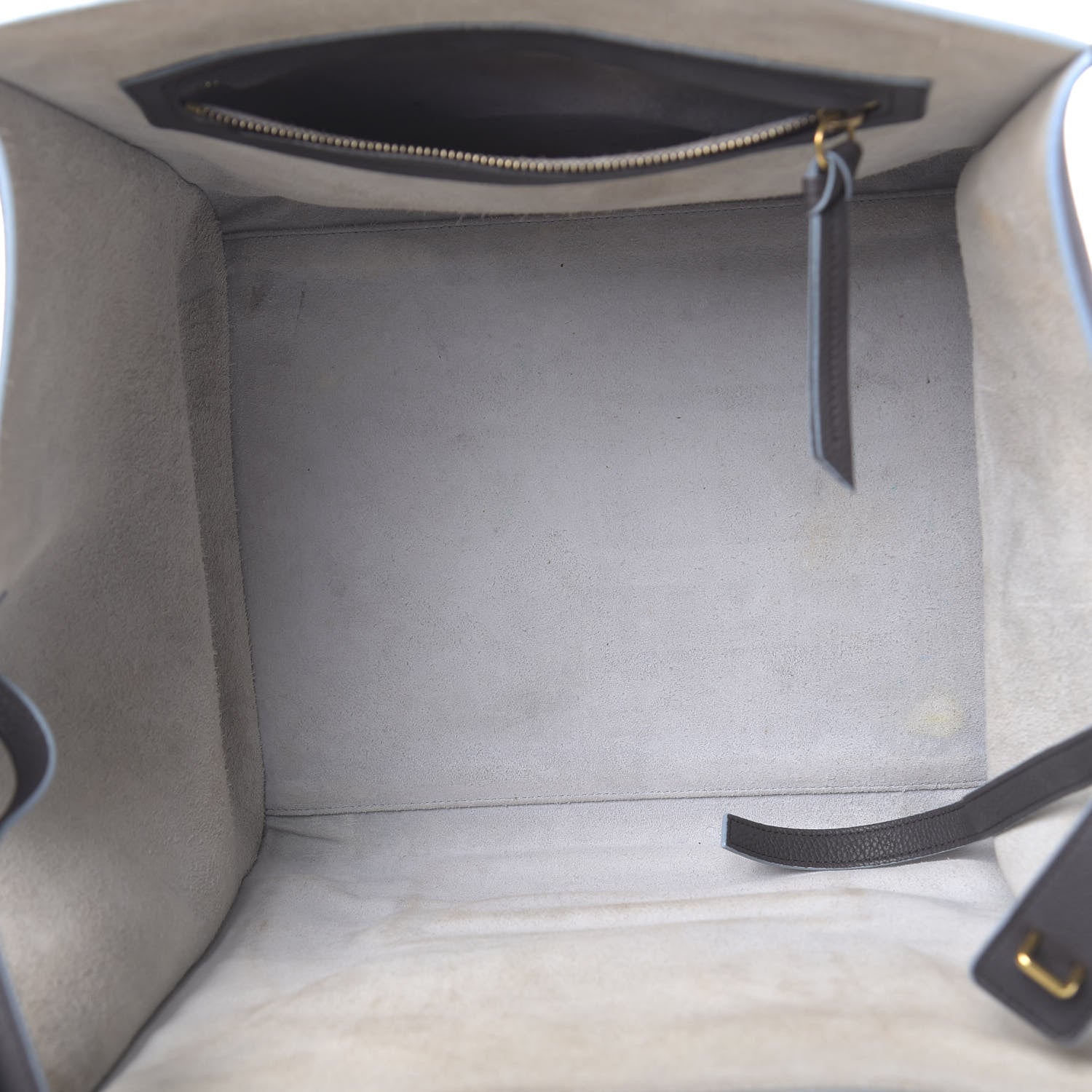 Celine Baby Grained Calfskin Medium Phantom Luggage Anthracite 5 of 18