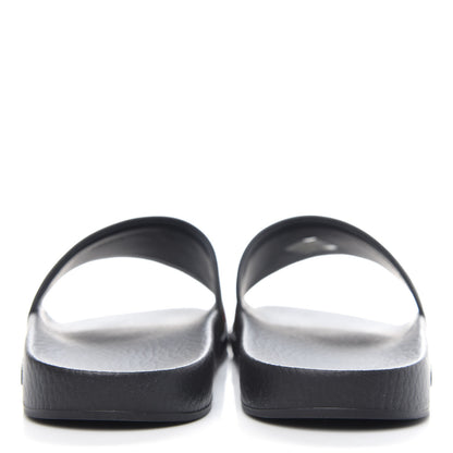 Gucci GG Supreme Monogram Psychedelic Slide Sandals 40 Black Multicolor 7 of 11
