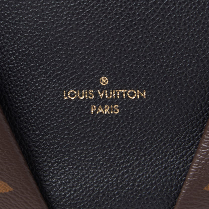 Louis Vuitton Monogram V Tote MM Black 8 of 9