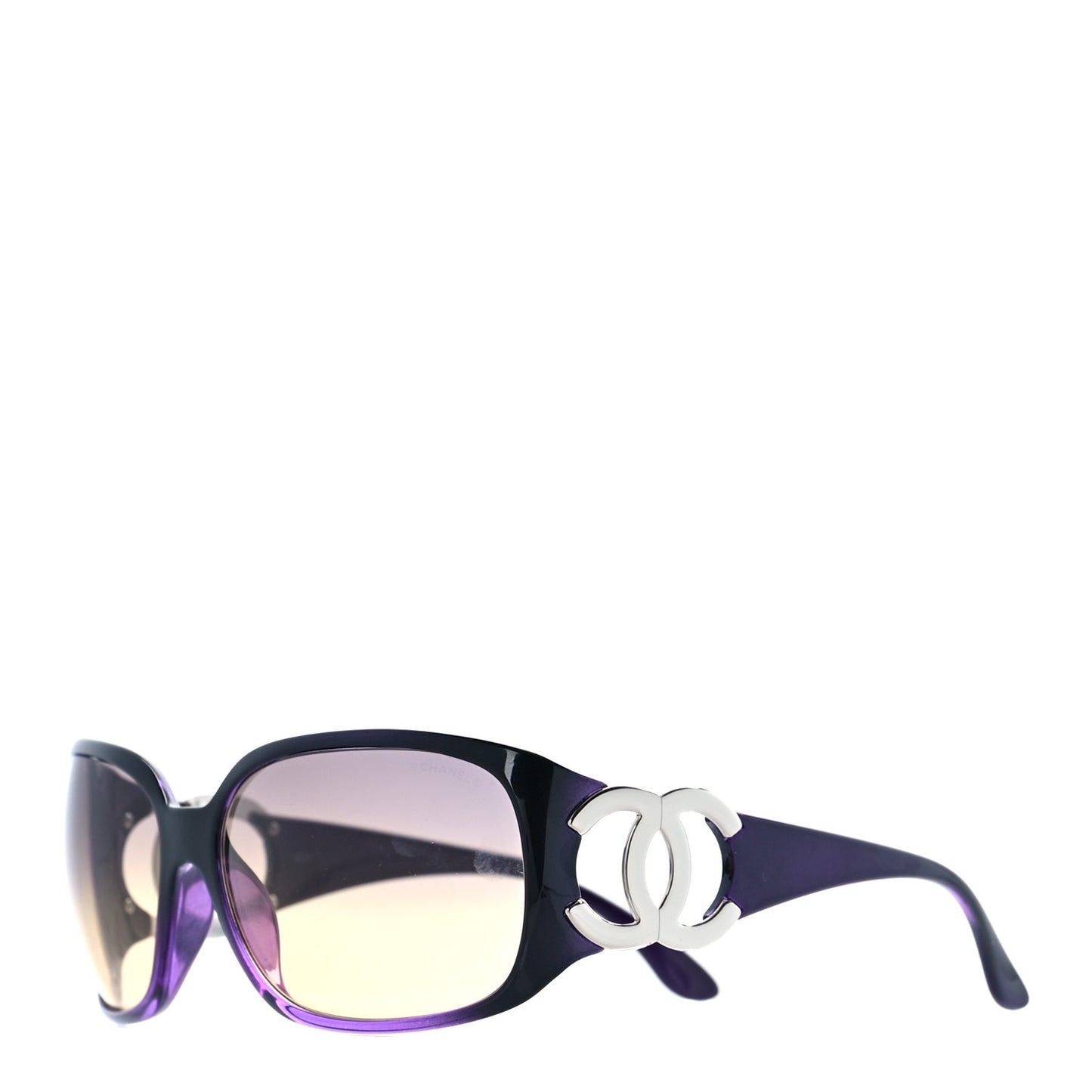 Acetate CC Sunglasses 6014 Black Purple