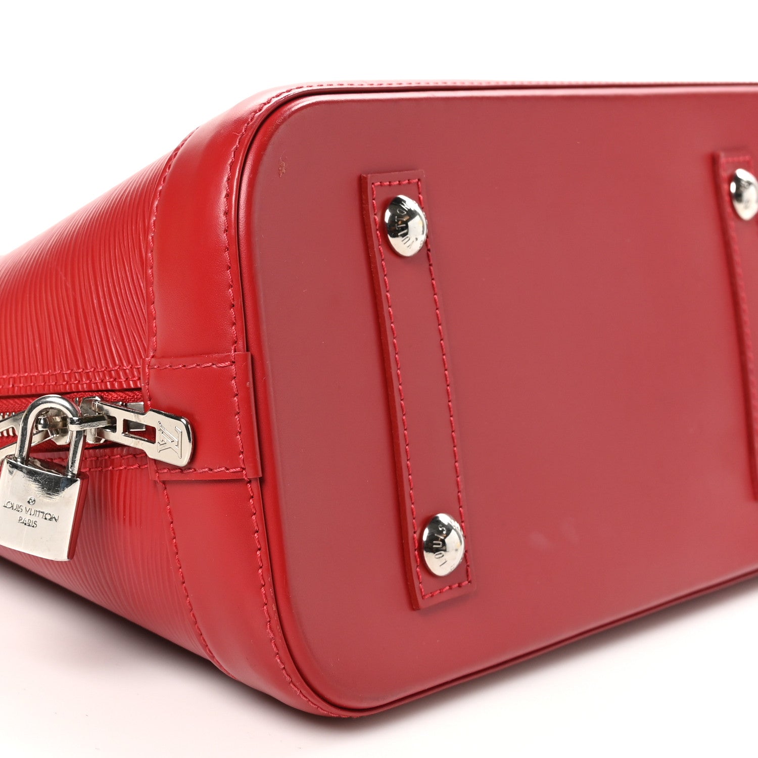 Louis Vuitton Epi Alma PM Castillan Red 9 of 10
