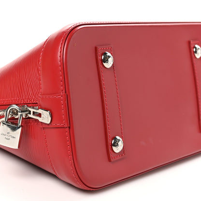 Louis Vuitton Epi Alma PM Castillan Red 9 of 10