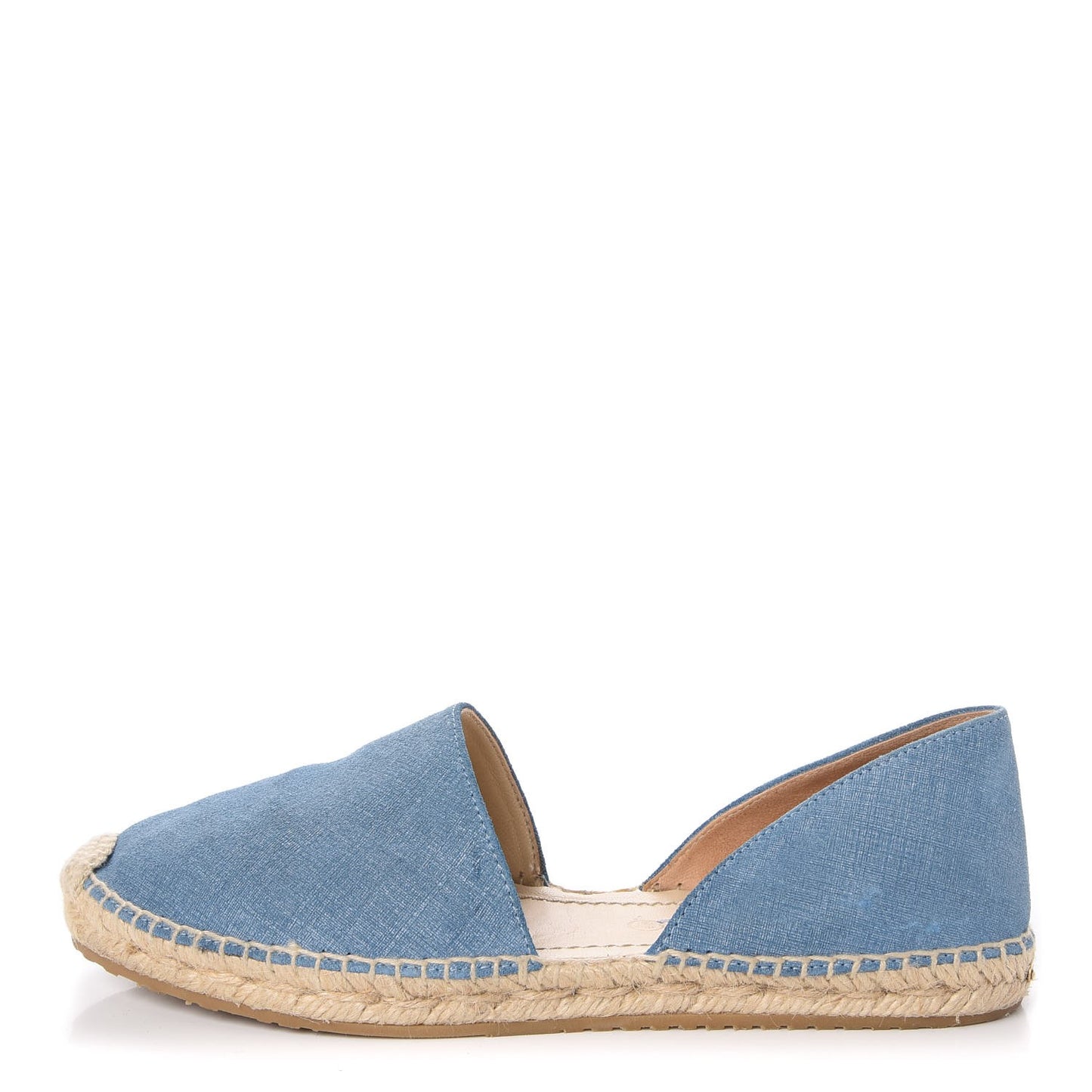 Denim Dreya D'Orsay Espadrilles 37 Blue