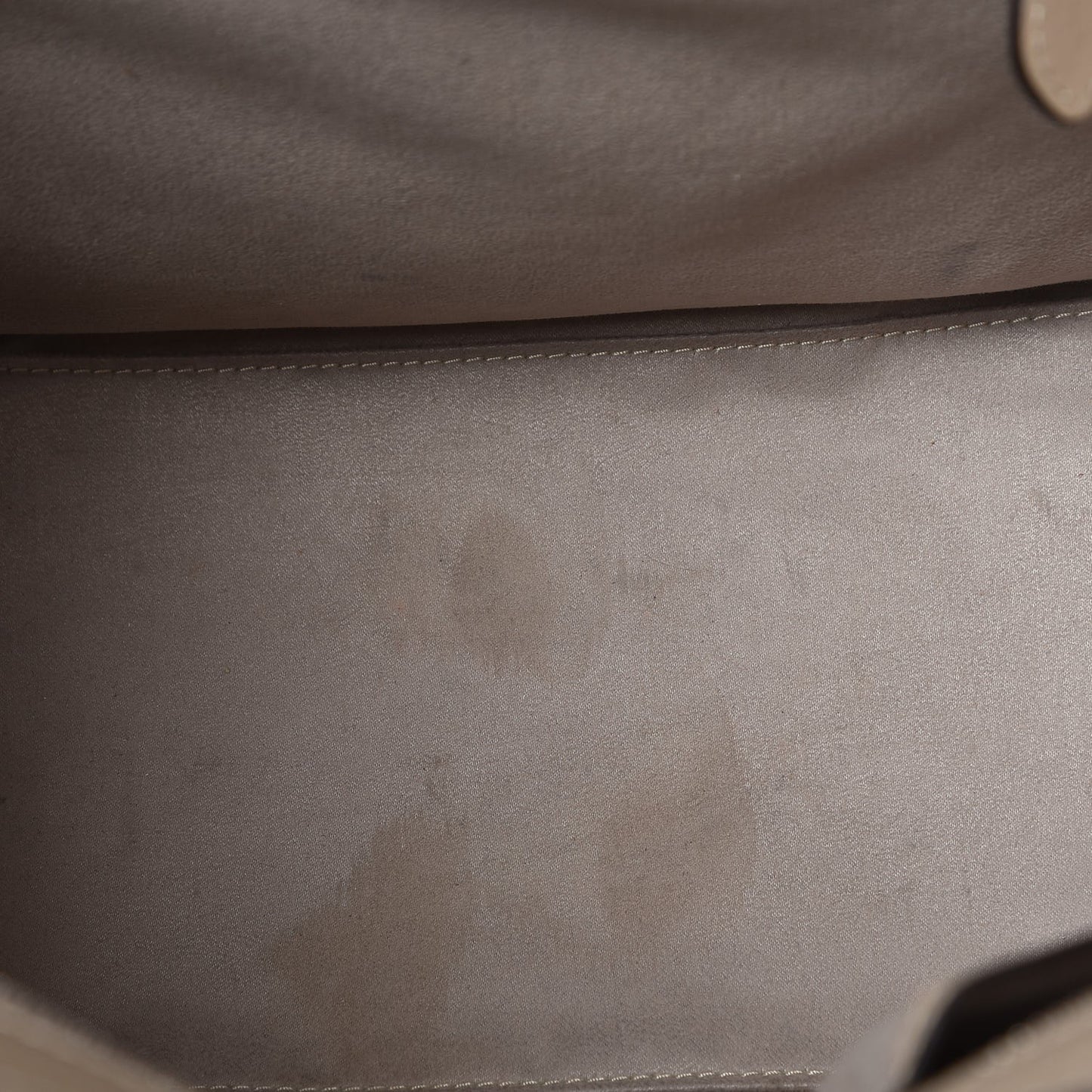 Drummed Calfskin Mini Luggage Dune