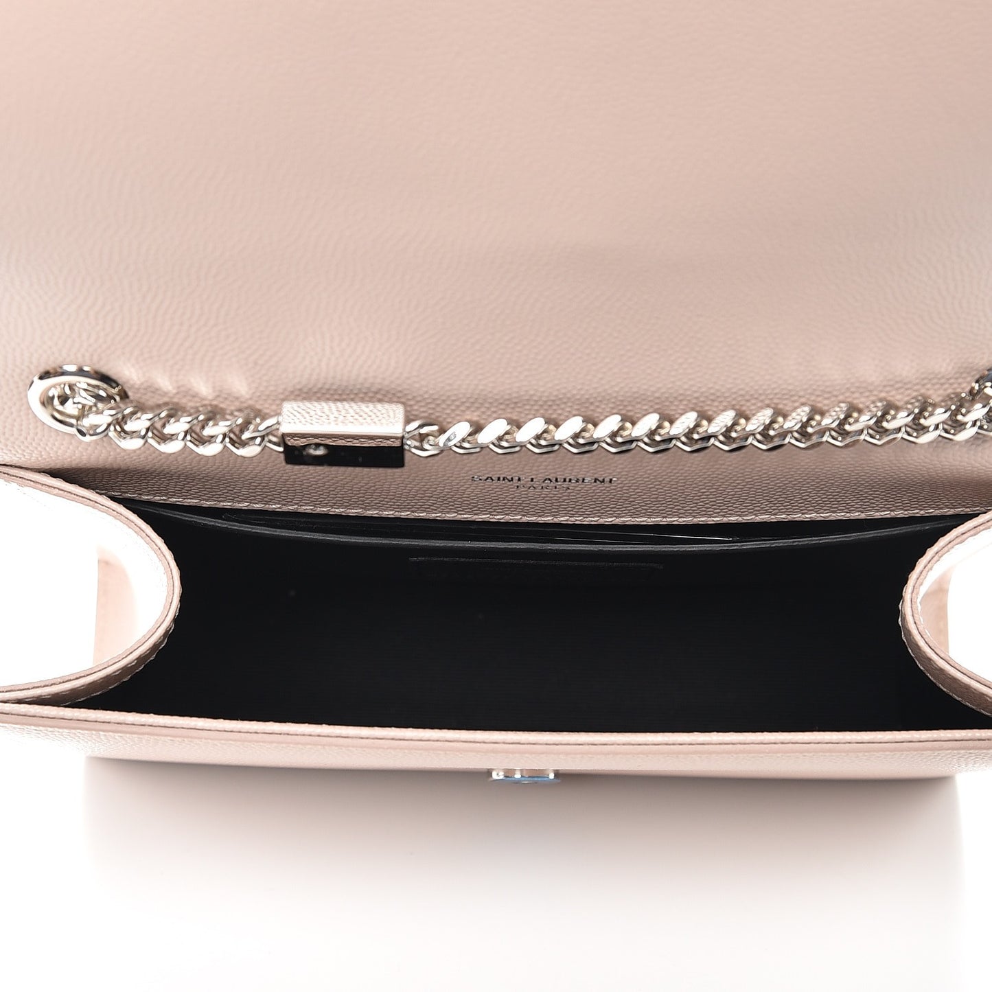Grain De Poudre Small Monogram Kate Satchel Marble Pink
