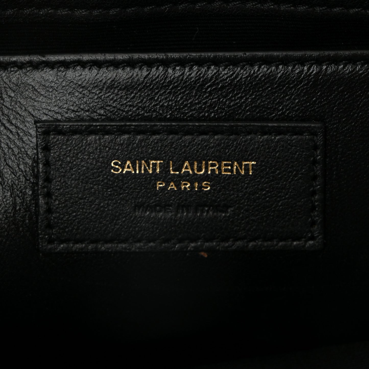 Lambskin Quilted Monogram Mini Nolita Black
