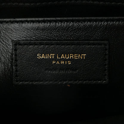 Saint Laurent Lambskin Quilted Monogram Mini Nolita Black 5 of 12
