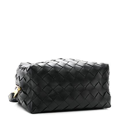 Bottega Veneta Nappa Intrecciato Zip Wristlet Clutch Black 4 of 8