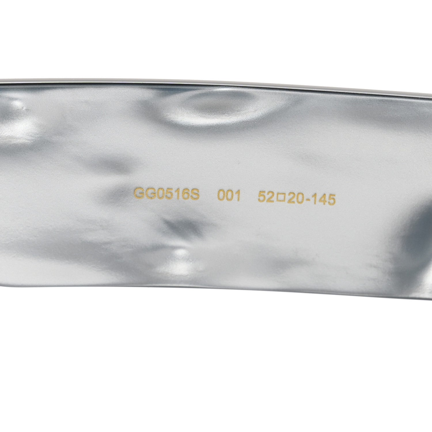 Gucci Acetate Rectangular Sunglasses GG0516S Black 9 of 9