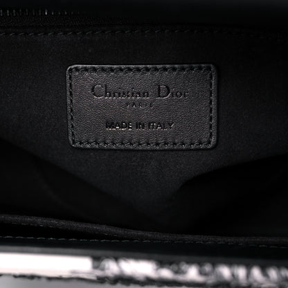 Christian Dior Ultra Matte Embroidered Medium Lady Dior Black 5 of 15