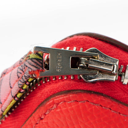 Hermes Epsom Silk'in Compact Wallet Rose Jaipur 7 of 11