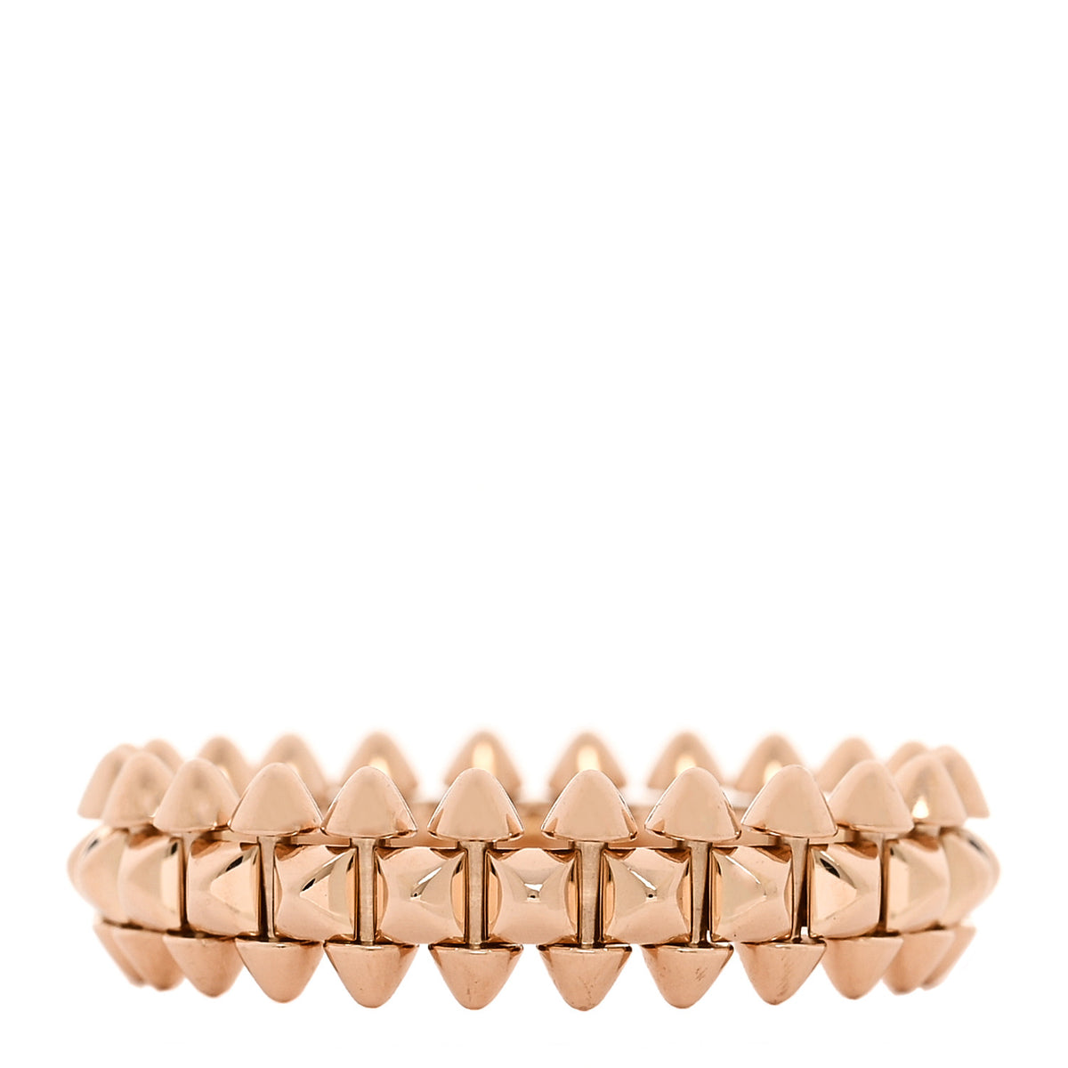 Cartier 18K Pink Gold SM Clash De Cartier Ring 59 8.75 3 of 4