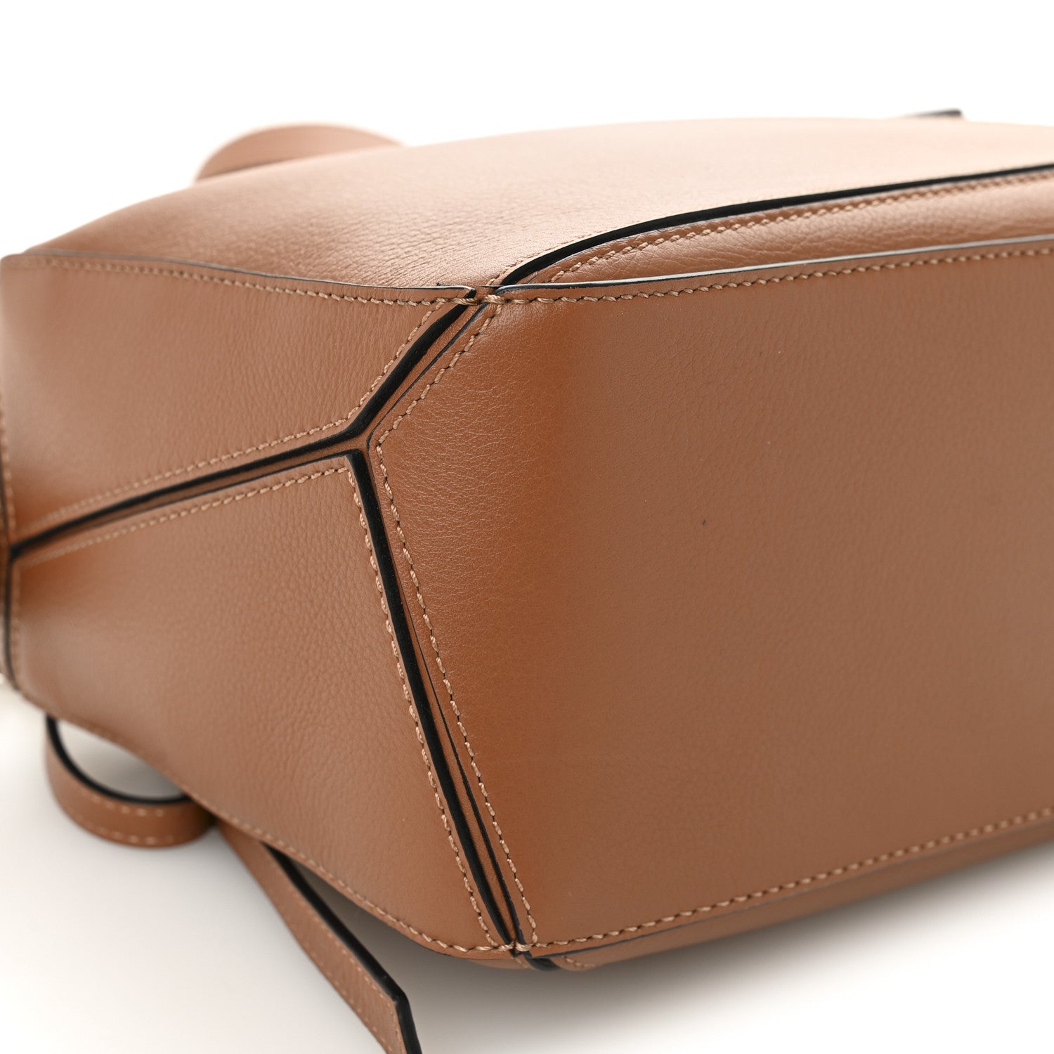 Loewe Calfskin Small Puzzle Bag Tan 8 of 9