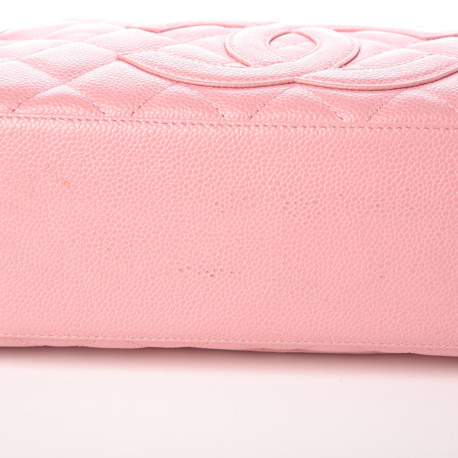 Chanel Caviar Quilted Small Bowler Pink 19 of 20
