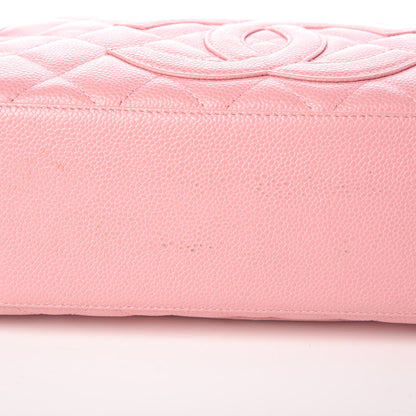 Chanel Caviar Quilted Small Bowler Pink 19 of 20