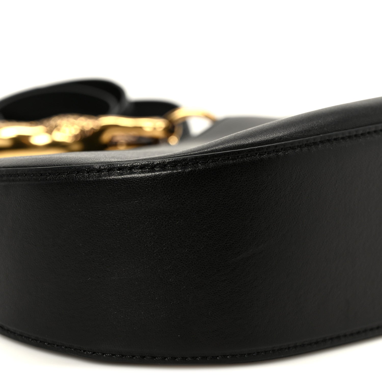 Lanvin Lambskin Cat Hobo Black 10 of 11