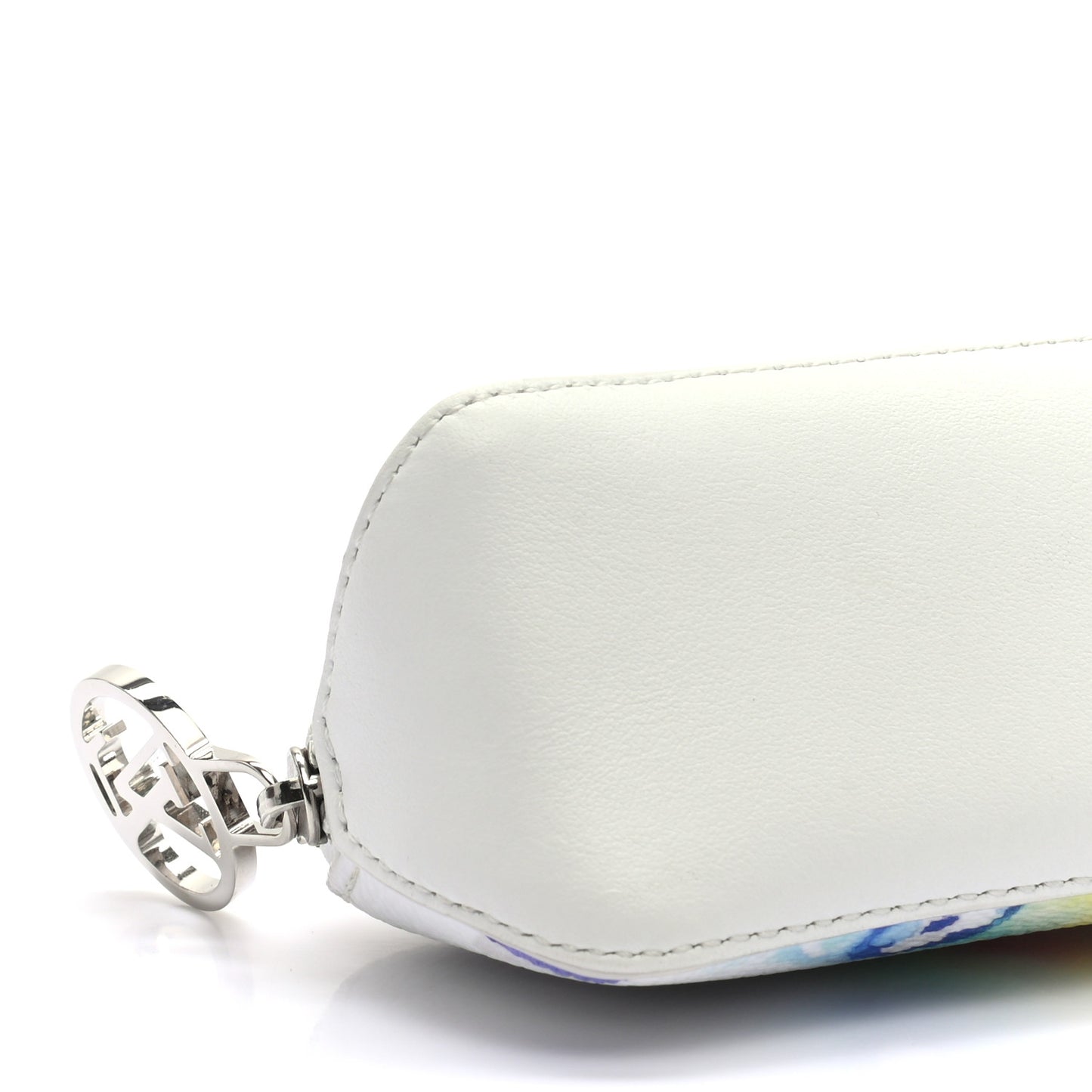 Monogram Watercolor Elizabeth Pencil Pouch Multicolor
