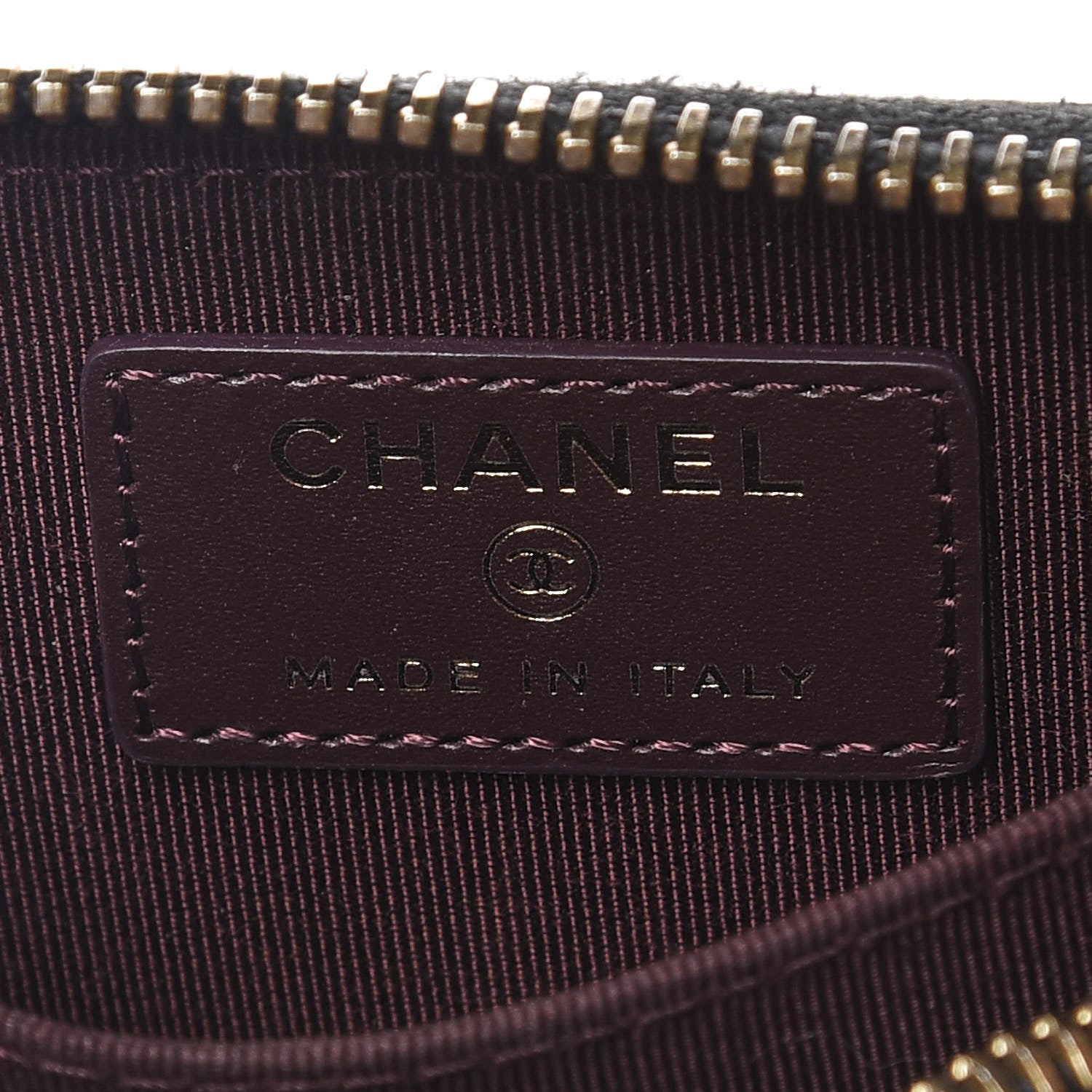 Chanel Caviar Quilted Zip Coin Purse Black 6 of 7