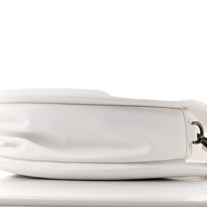 Telfar Vegan Leather Major Circle Bag White 10 of 15