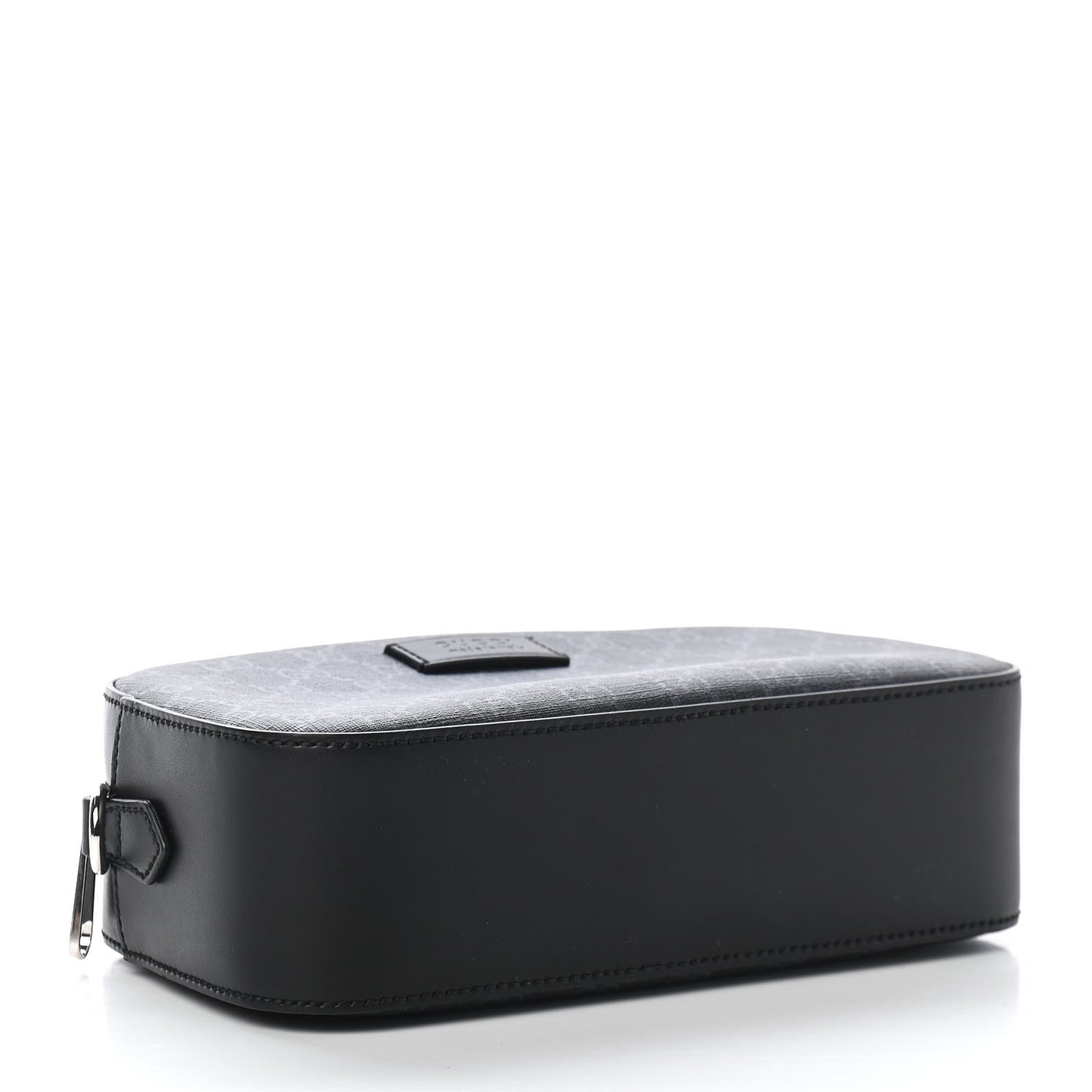 GG Supreme Monogram Web Shoulder Bag Black Grey
