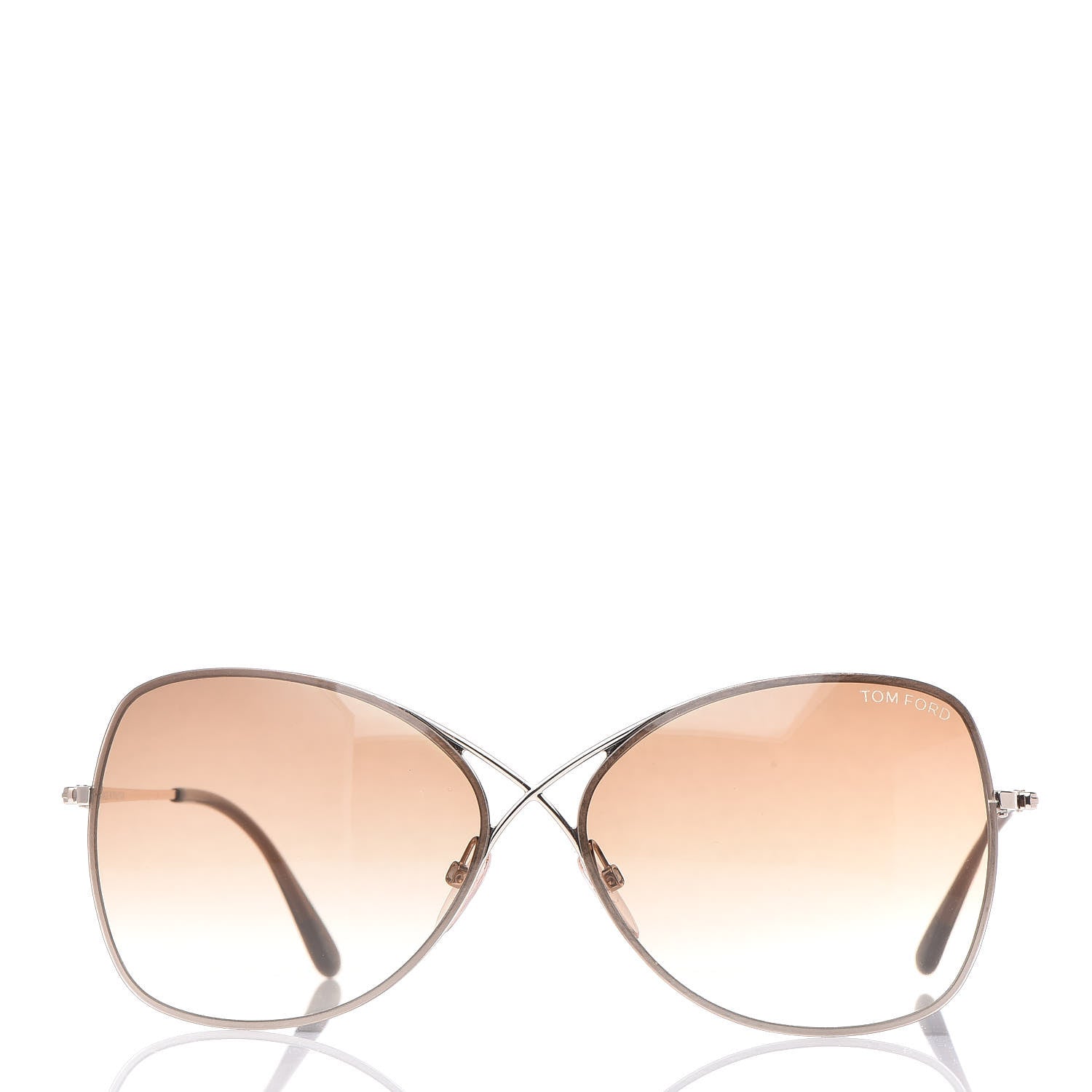 Tom Ford Colette Butterfly Sunglasses TF250 Rose Gold 2 of 7