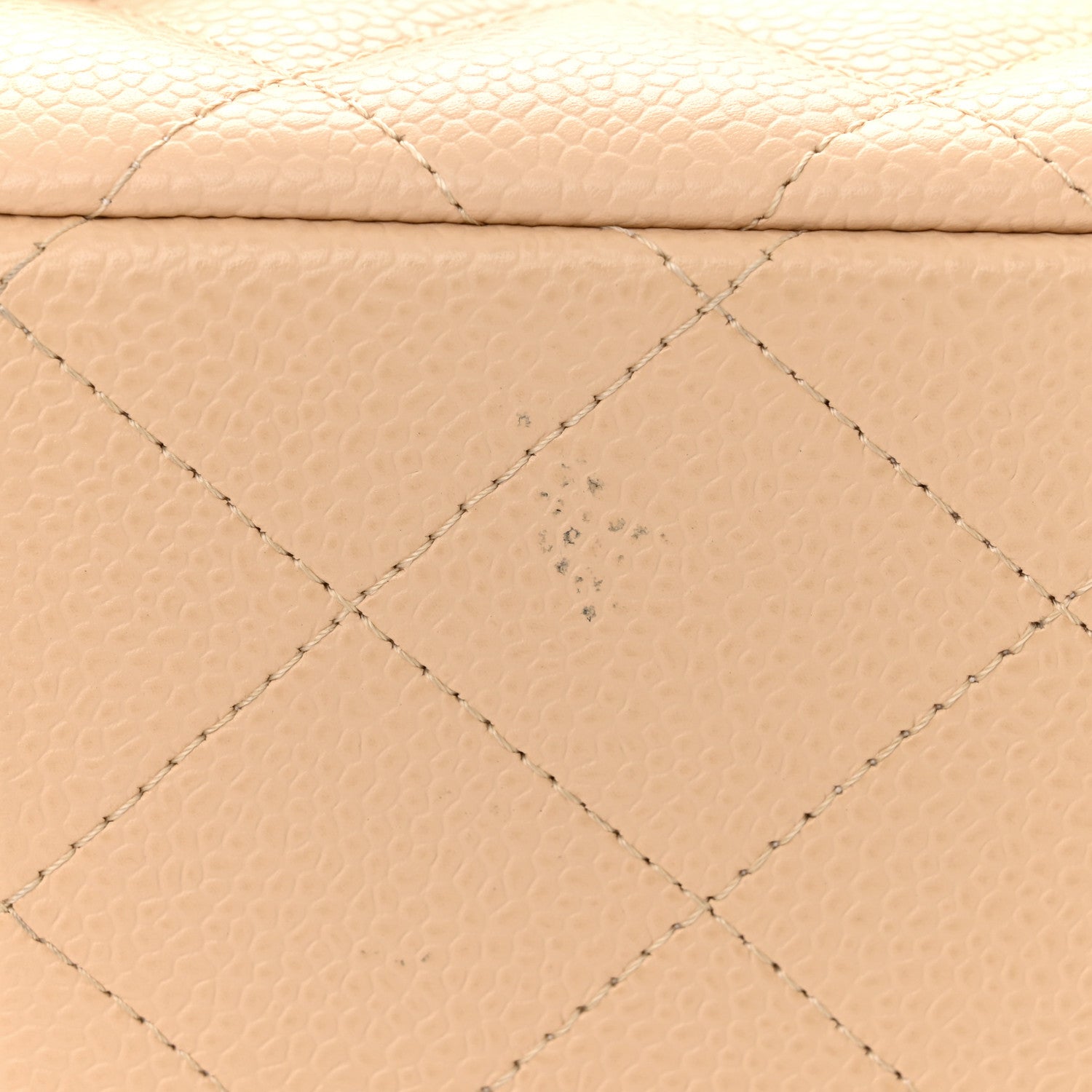 Chanel Caviar Quilted Jumbo Double Flap Beige Clair 11 of 12