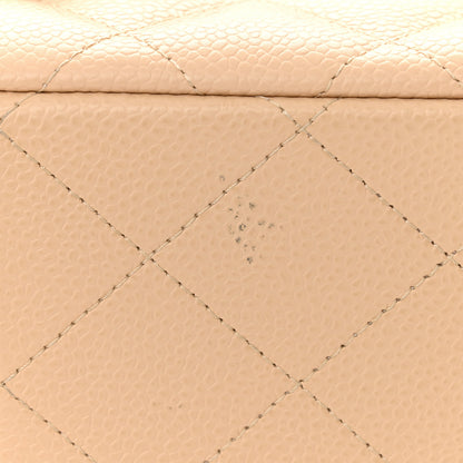 Chanel Caviar Quilted Jumbo Double Flap Beige Clair 11 of 12
