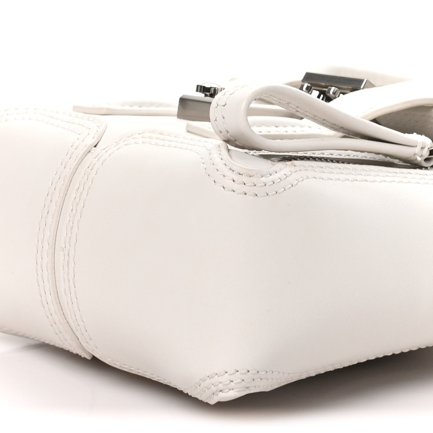 3.1 Phillip Lim Smooth Calfskin Nano Pashli Satchel White 10 of 10