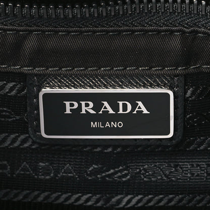 Prada Re-Nylon Saffiano Messenger Bag Black 6 of 9