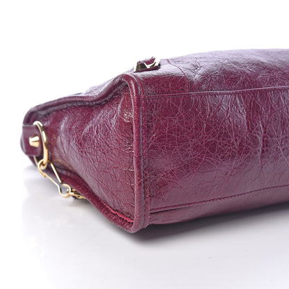 Balenciaga Agneau Classic Gold Hardware S City Violet Prune 9 of 12
