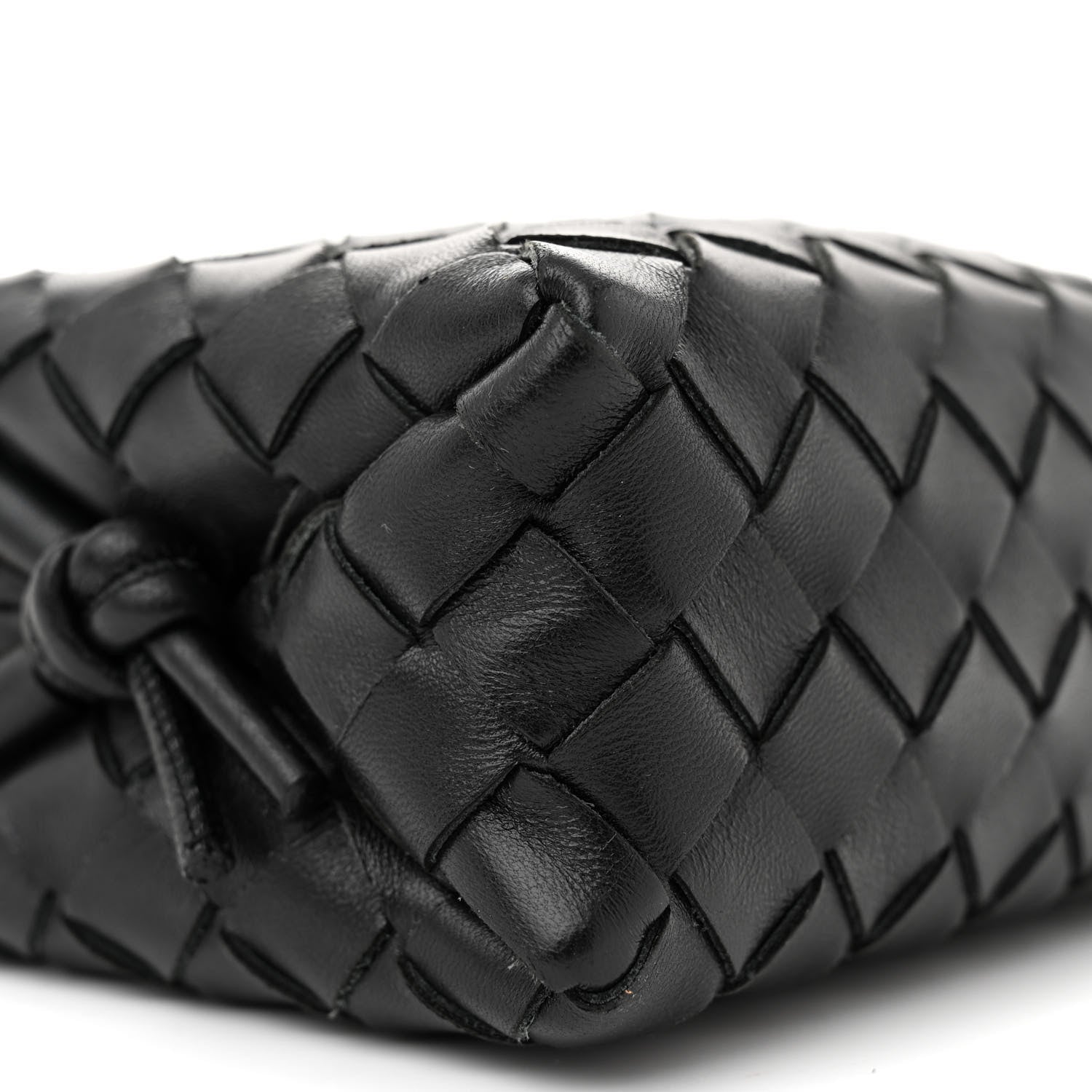 Bottega Veneta Nappa Intrecciato Mini Loop Camera Bag Black 8 of 10