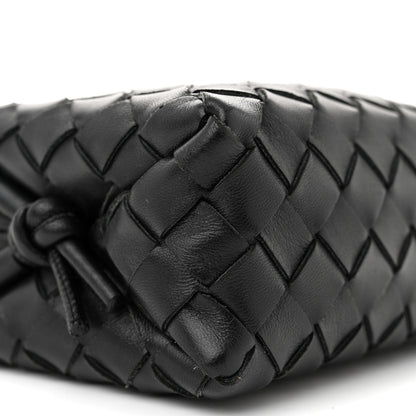 Bottega Veneta Nappa Intrecciato Mini Loop Camera Bag Black 8 of 10