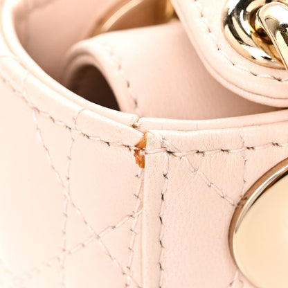 Christian Dior Lambskin Cannage Mini Lady Dior Aesthetic Beige 11 of 11