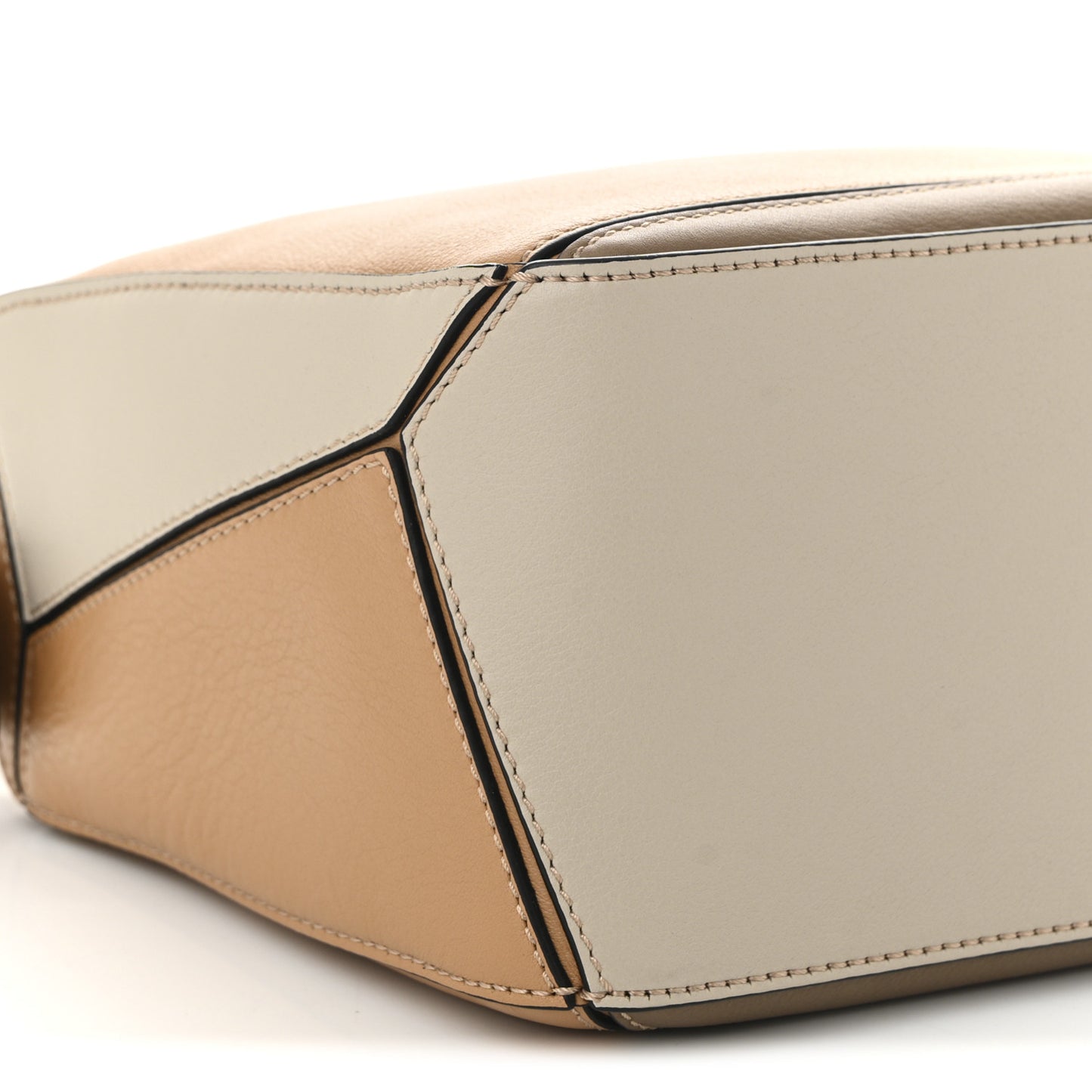 Calfskin Small Puzzle Bag Warm Desert Mink