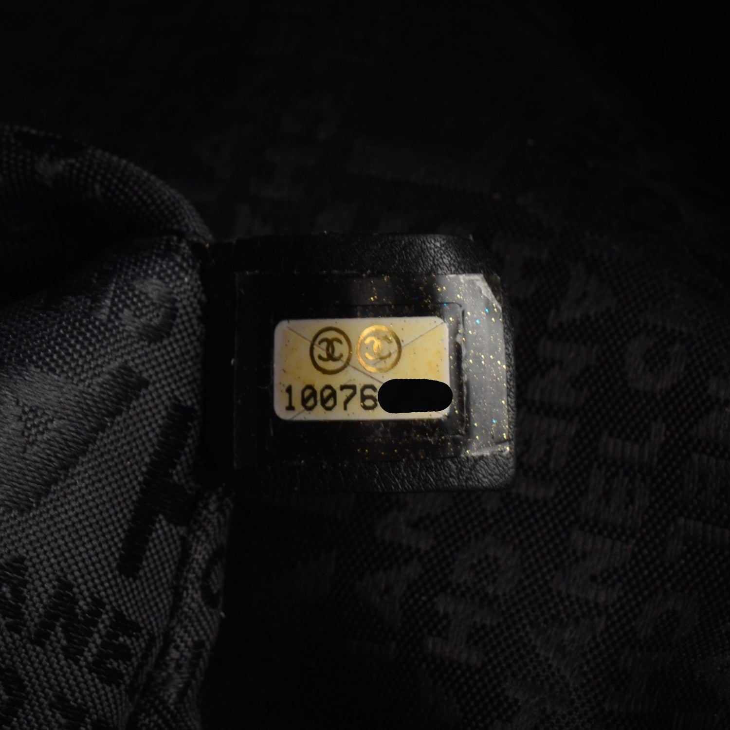 Chanel Calfskin Quilted Barrel Bag Black 7 of 7