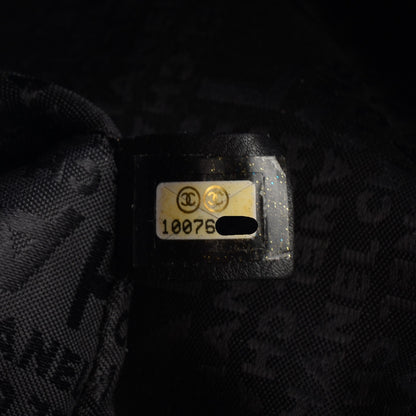 Chanel Calfskin Quilted Barrel Bag Black 7 of 7