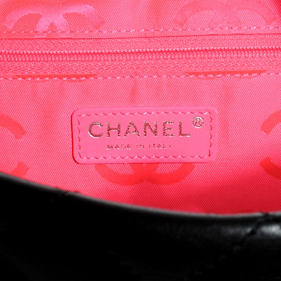 Chanel Calfskin Quilted Large Cambon Tote Black 4 of 5