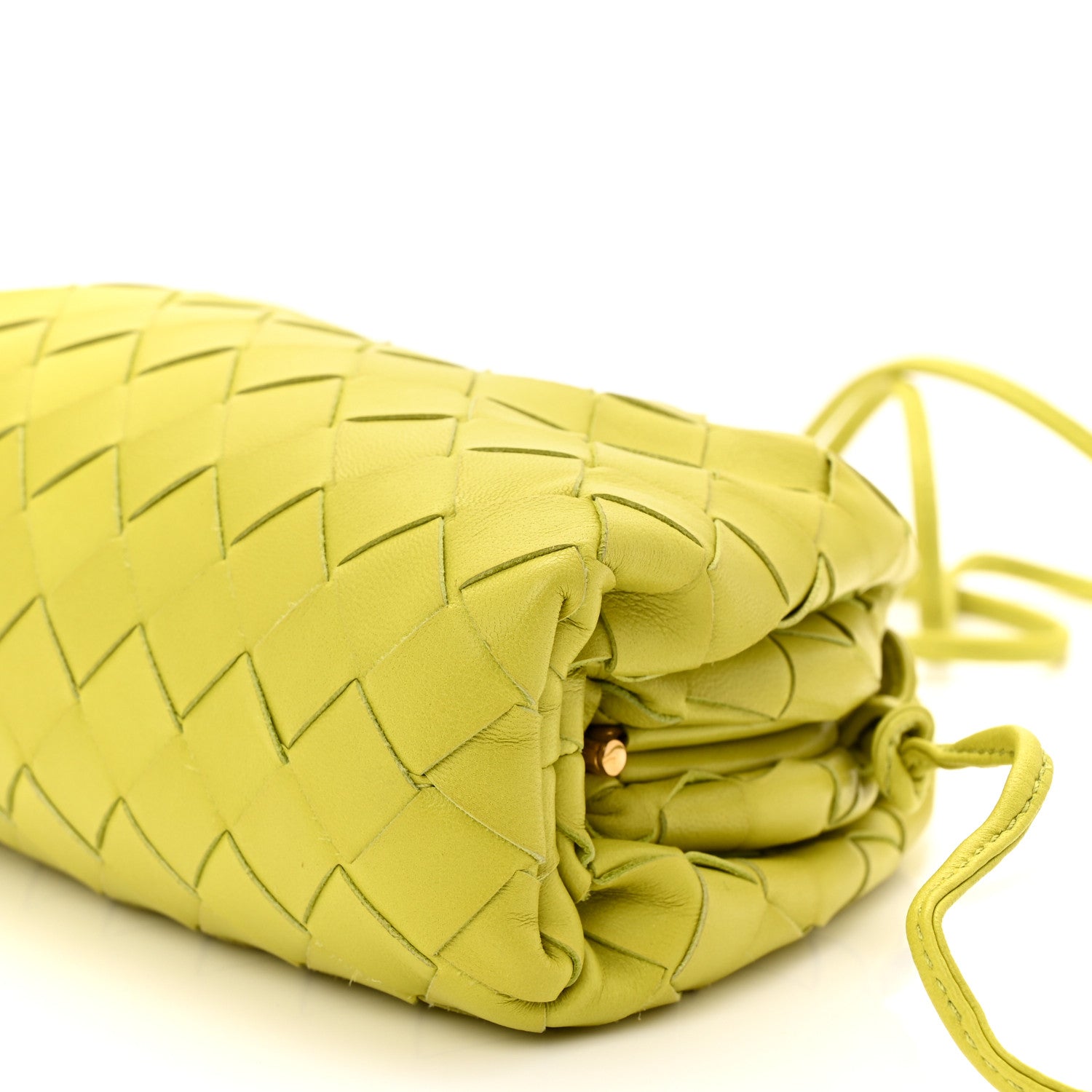 Bottega Veneta Nappa Intrecciato The Mini Pouch Kiwi 10 of 10