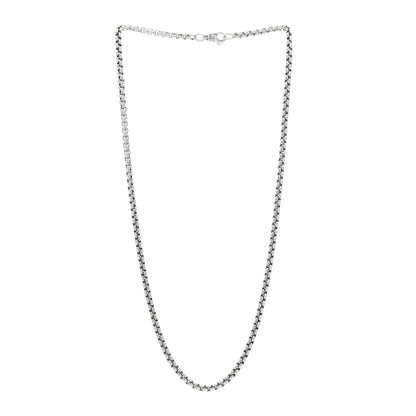 David Yurman Sterling Silver 3.6mm Box Chain Necklace 20" 2 of 4